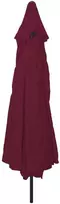 Sodo skėtis Bordo raudona 394 x 394 x 248 cm