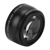 JSR‑1152 55MM 0,45X Pažangus plataus kampo makro objektyvas, tinkantis visiems 55MM skersmens fotoaparatų objektyvams
