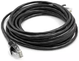 EXD Kabelis Cat5E UTP, 5m, juodas