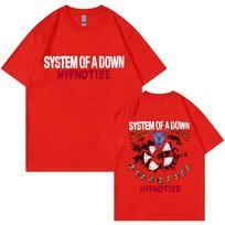 Rock Band System of A Down Hypnotize Graphic T Shirts Men Women Alternative Metal Music T-shirts Men's Vintage Oversized T-shirt S