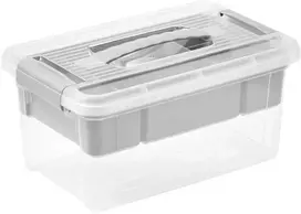 Keeeper Curver Dulkių siurblio organizatorius dėžutės organizatorius Henri 23x35x17cm 9L gaisi peleka/caurspidiga 4052396112177
