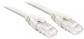 Tinklo Kabelis - LINDY Cat.6 U/UTP Tinklo Kabelis, RJ45, M/M, 250MHz, 0.3 m, Baltas