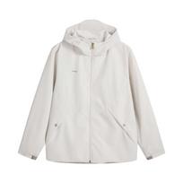 Li Ning Solid Color Logo Loose Fit Windbreaker Hoodie Women Outerwear AFDVJ46-1 L