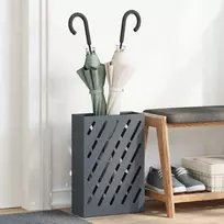 Lietaus skėtis stovas Antracito 28 x 12 x 41 cm Plienas