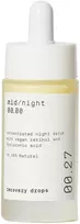 Mid/night 00.00 00.27 Recovery Drops Concentrated Night Serum naktinis veido serumas su retinoliu, 30 ml