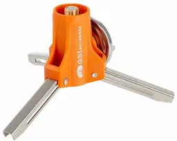 Gsi Outdoors Butano-izobutano adapteris, oranžinis