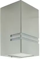 Lubinis šviestuvas Sieninis lauko šviestuvas Keler IP54 Struhm 35W GU10 pilkas