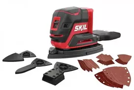 Skil Red Skil_Red ŠLIFUOKLIS TRIKAMPIS AKUM 3720CD 20V BL