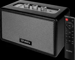 Speaker SVEN HA-950, juodas, MDF, PU leather (60W, Bluetooth, USB, Micro SD, Remote)
