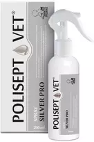 JM SANTE Polisept Vet Purškiklis Sidabrinis Pro - wound solution for dogs and cats – 200 ml