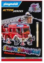 Žiniasklaidos paslaugos „Zawada“ „Playmobil Action Heroes Extra Scratch“ kortelė