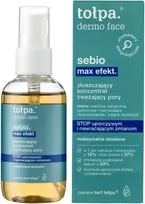 TOŁPA Dermo Face Sebio Max Exfoliating Effect poras sutraukiantis koncentratas 75 ml