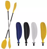 Runos Oceansouth irklai Kayak Asymmetric Fixed Shaft 2,17m (mėlyni) Irklai Oceansouth Kayak Asymmetric Fixed Shaft 2,17m