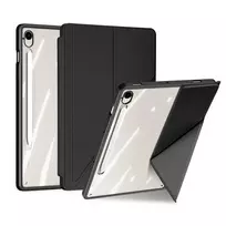 Dux Ducis Magi dėklas su Stylus laikikliu skirtas Samsung Galaxy Tab S10 FE/S9/S9 FE – juodos spalvos