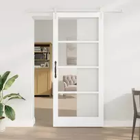 Slankios durys Balta 93 x 211 cm
