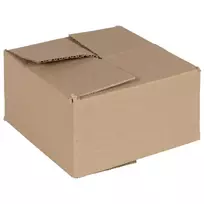 Sulankstoma dėžė 50 pcs Natūrali 15 x 15 x 8 cm Kartonas
