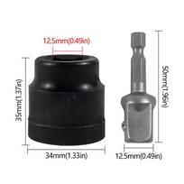 Electric Drill Jack Adapter Impact Wrench Adapter Car Repair Jack Socket Vehicle Maintenance Lifting Tool Labour Saving Gear juoda