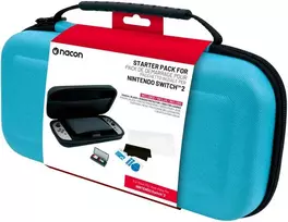 Nacon Kelioninio Nintendo Switch 2 Dėklo ir Ekrano apsaugos Rinkinys | Mėlynas