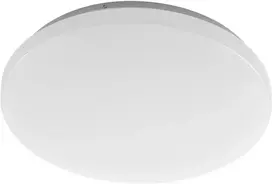Sieninis šviestuvas 18W LED plafonas SATURN, baltas, 4000K, su judesio davikliu