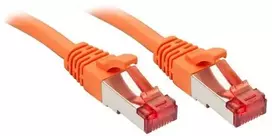 Tinklo Kabelis - LINDY Cat.6 S/FTP Tinklo Kabelis, RJ45, M/M, 250MHz, 27AWG, 10 m, Oranžinis