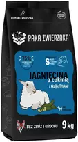PAKA ZWIERZAKA ėriena su cukinijomis S - sausas šunų maistas - 9kg