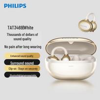 Philips TAT3469 Open-Ear Clip Bluetooth Sport Headphones balta
