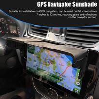 Car GPS Navigation Sun Shade 7-12 Inch Anti-Glare Visor Display Screen Cover Auto Interior Accessory Universal Fit Easy Install juoda