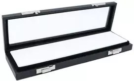 Ekspozicinės dėžutės Deimantams ir Brangakmeniams "DB 7 Size" (7,5 x 25,5 x 2,5 cm) (Ekspozicinė prekė)