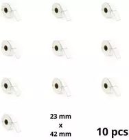 Zebra 23mm x 42mm Thermal Paper Labels 25 mm Core Dore Manufacturer, 10 pcs