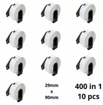 Brother DK-11201 DK11201 29mm x 90mm Thermal Paper Labels Dore manufacturer, 10 pcs