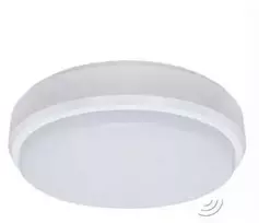 Pakabinamas šviestuvas Bona Electrica LED Proof šviestuvas su jutikliu 15W DW IP65 4000-4500K