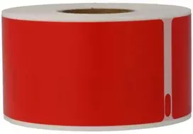 Dymo 99010 Raudona S0722370 etiketės ritinys Dore analoginė