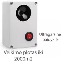 Profesionali Ultragarsinė Baidyklė 2000m2