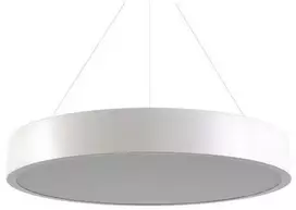 Pakabinamas šviestuvas Bona Electrica LED Circle šviestuvas 80W WW 3000K baltas