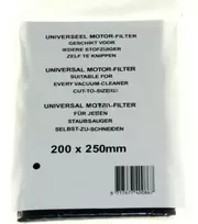 Dulkių siurblio variklio filtras universalus 200x250x5mm