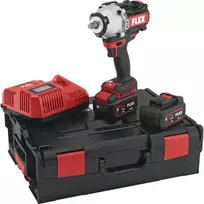 Akumuliatorinis smūginis veržliasukis FLEX IW 1/2' 2000Nm 18-EC/5,0 Set