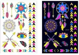 GMBH & CO Auksinės neoninės tatuiruotės, I