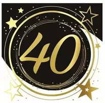 Fiesta Servetėlės, 40 metų