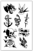 Hisabjoker Ab Klasikinės tatuiruotės