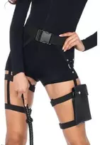 Leg Avenue Europe Diržas su kojų raišteliais