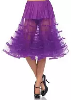 Leg Avenue Europe Violetinis iki kelių ilgio tiulio sijonas