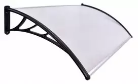 Gockowiak Poland 'Miro' plastikinis stogelis 100x150 cm - juodas