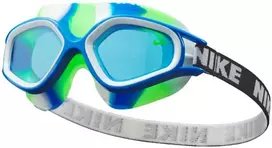 Plaukimo akiniai Nike Kids Expanse mėlyna-žalia NESSD124-480 OS