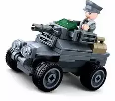 Sluban Army WW2 M38-B0680C šarvuotas automobilis