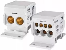Eti Polam 001102422 Paskirstymo blokas 192A (2x4-70mm2/3x2.5-25mm2+4x2.5-16mm2) pilkas EDBM-7 001102422