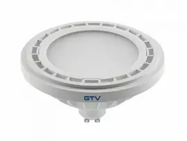 GTV LED lemputė, es111, 3000K, GU10, 12,5 W, AC220-240V, 120°, 1100lm, 109ma, balta
