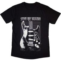 Stevie Ray Vaughan Gitara Marškinėliai Juodi S juoda
