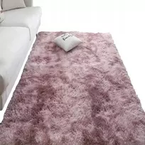 Rebiko Pliušinis purus triušis rožinis kilimas 100x150 cm minkštas gražus storas kailis