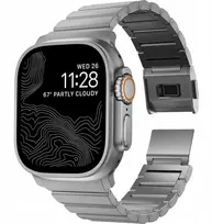 Nomad Titano apyrankė, natūrali - Apple Watch 49mm/46mm/45mm/44mm/42mm