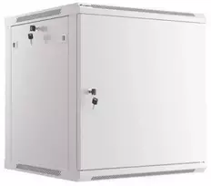 Komutacinė spinta 19'' pakabinama 12U 600x450mm (pilka, surinkta, IP20) AWM2-6412